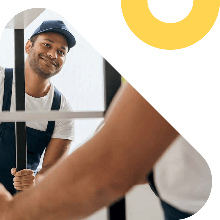 guy moving furniture